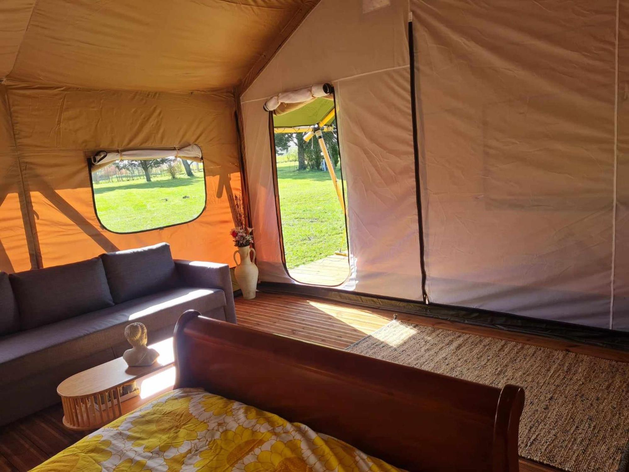 Camping De La Touche Ligueil Bagian luar foto